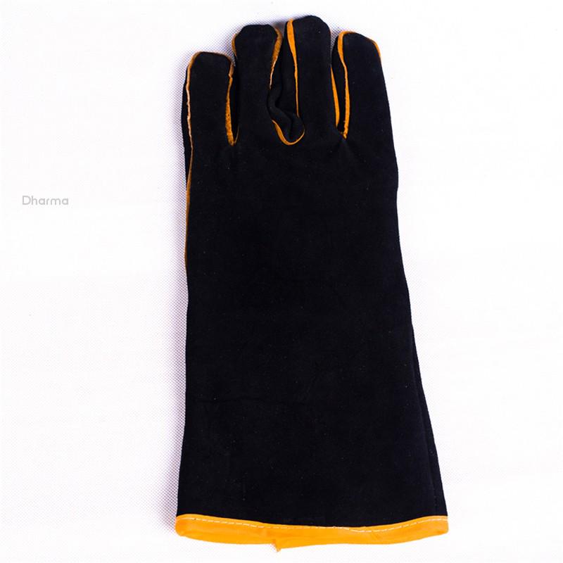 Buy Manyi 1 Pair Heavy Duty Black Mig Welding Gloves Gauntlets Welders