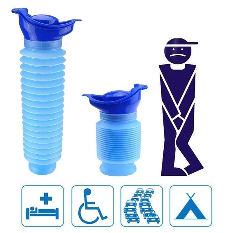 Buy 750ml Portable Male & Female Emergency Urinal Travel Camping Car