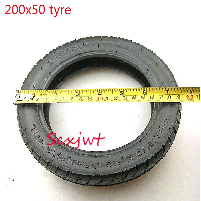 Buy 200x50 Internal Diameter 13cm Tyre and Inner Tube 8" Mini Folding Scooter Electric Gas