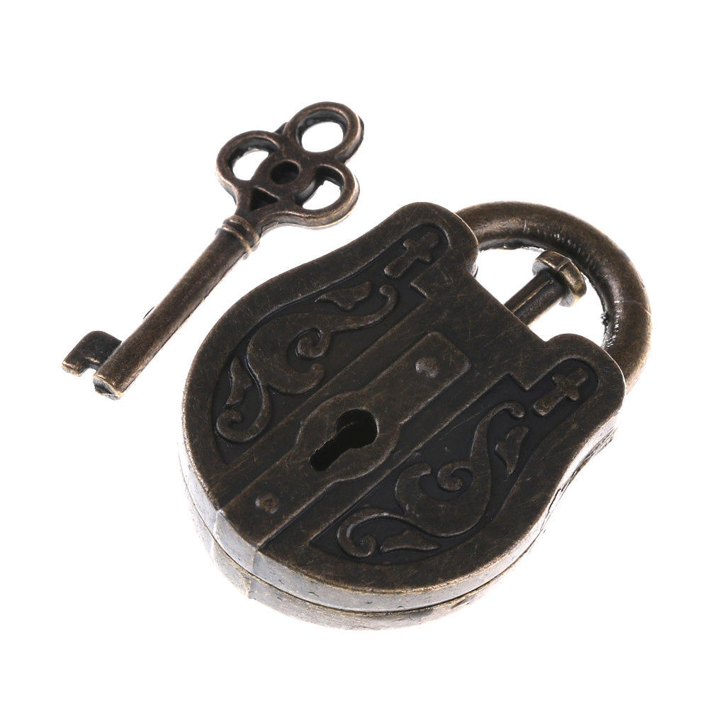 Vintage Metall Cast Gott Lock Key Puzzle Spielzeug IQ & EQ Geist Gehirn