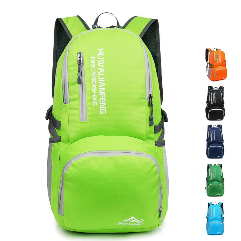 Buy Outdoor men's women's ultralight travel bag folding bag backpack waterproof and portable at