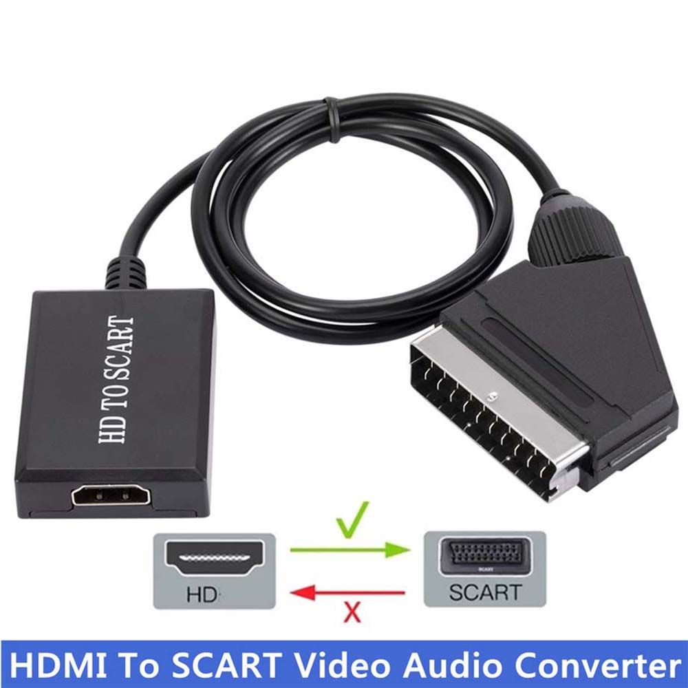 💰Kaufe Gehobener Konverter Hdmi Zu Scart Konverter Hdmi Zu Scart Adapter Videoadapter Hdmi Zu Scart Kabel Zum Besten Preis Im Online-Shop Bei Joom