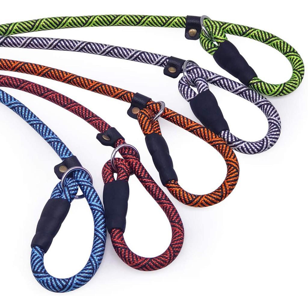 Buy 1.5mx12mm Durable Rope Slip Collar Dog Lead Handle Pet Training