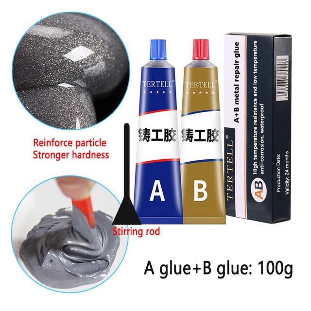 Buy 100/70/20g A+B Glue Casting Adhesive Industrial Repair Agent