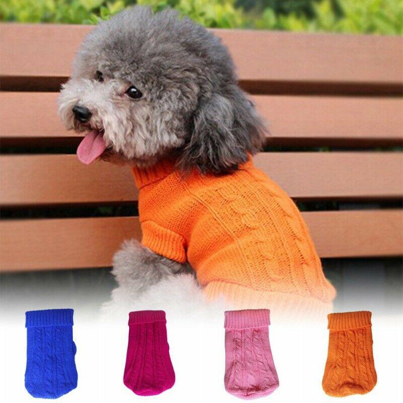 Buy Puppy Pet Cat Clothes Sweater Jacket Dog Coat For Small Dogs Winter Chihuahua Chic at