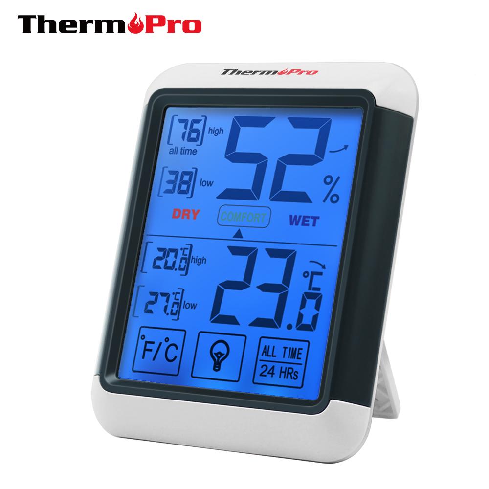 Thermopro TP55 Digital Hygrometer Thermometer Indoor Thermometer with