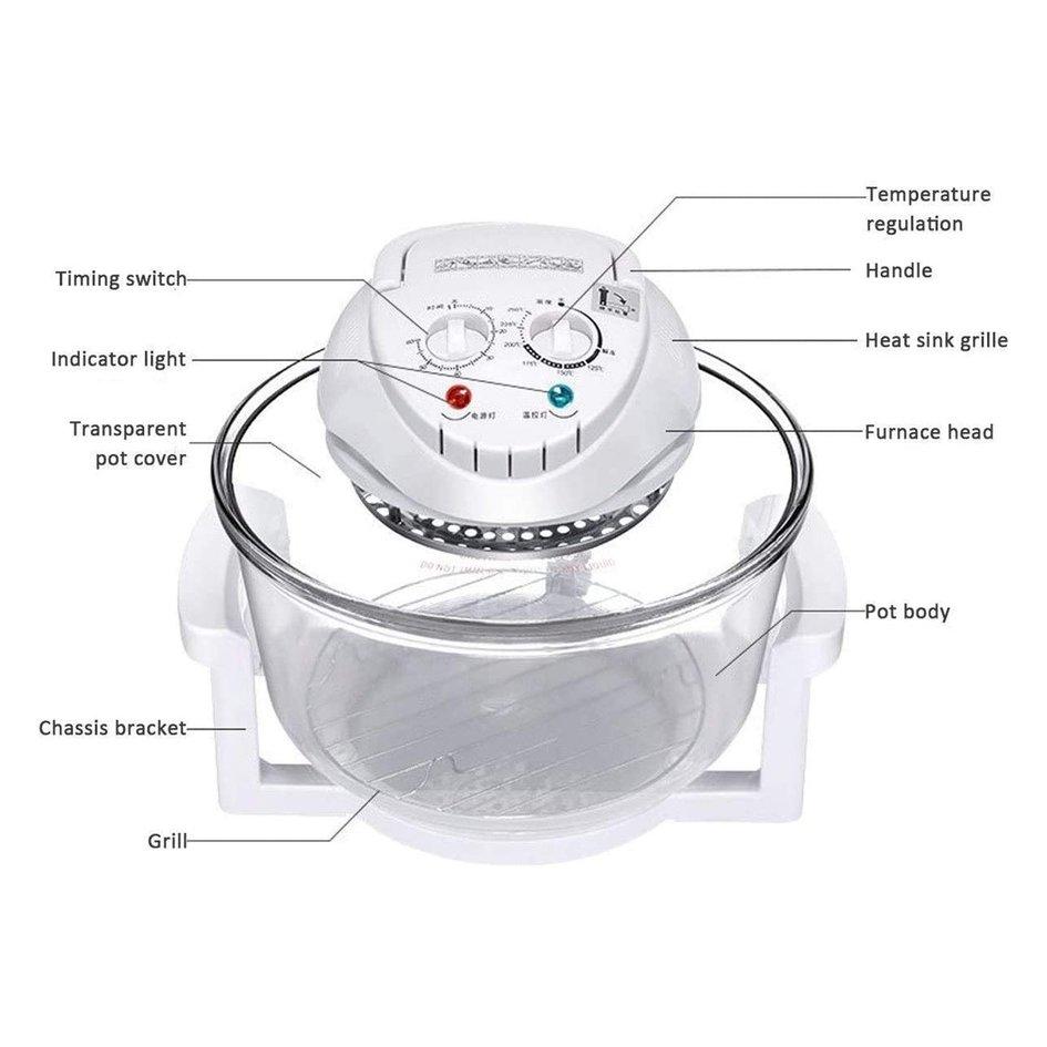 Buy Air Fryer Infrared Convection Halogen Oven Countertop Cooking