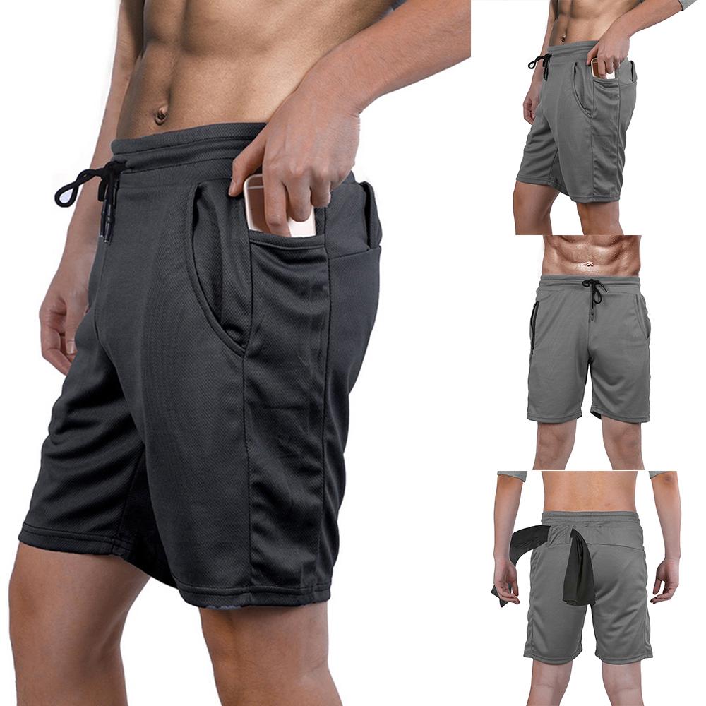 Buy NIBESSER Mens Fitness Bodybuilding Breathable Quick Drying Short