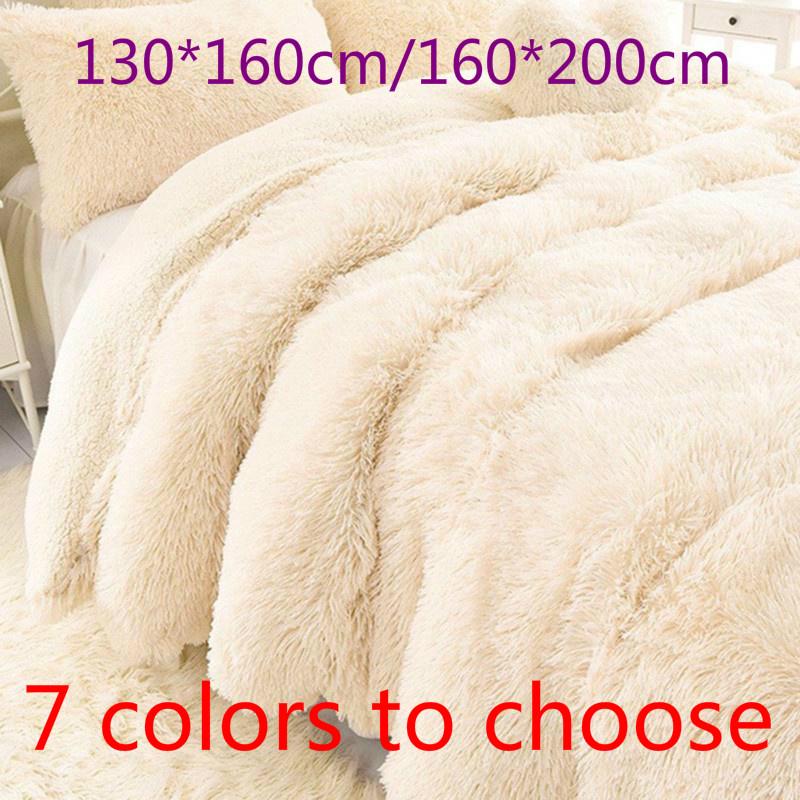Buy Super Soft Shaggy Faux Fur Blanket Ultra Plush Decorative Throw