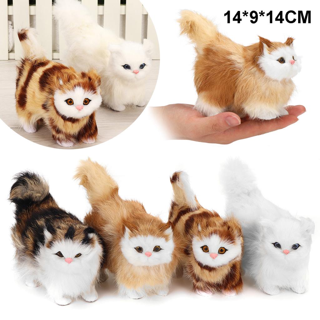 Buy Handmade Realistic Simulation Cat Toy Realistic Cat Simulation Toy