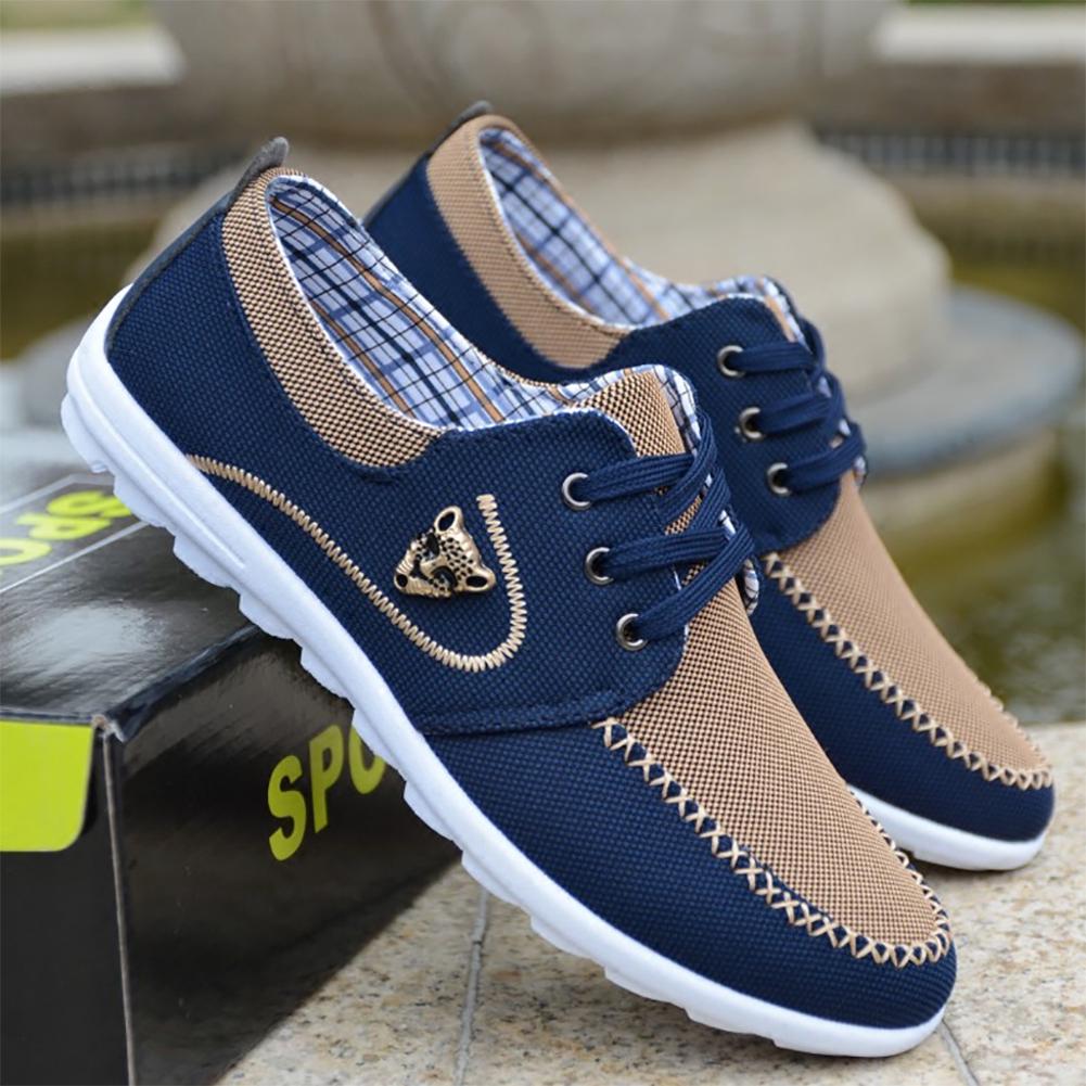 Men Casual Breathable Lightweight Driving Shoes Boat Shoes Flat Loafers