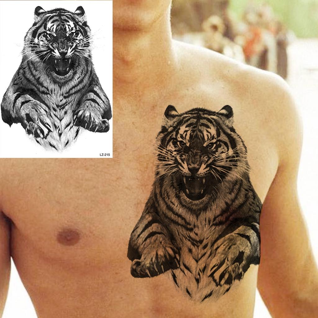 Leone Nero Tatuaggi Temporanei Per Uomini Ragazzi Realistico Tigre Lupo Teschio Bussola Polpo Falso Tatuaggio Adesivo Petto Braccio Tatoos 3D Acquista In Modo Economico — Spedizione Gratuita, Recensioni Reali Con Foto — Joom 1024_x_1024_jpg