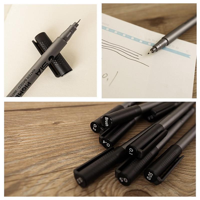 Buy Ball Eye Needle Point Tip Rollerball Pen Waterproof 0.050.8mm Nib