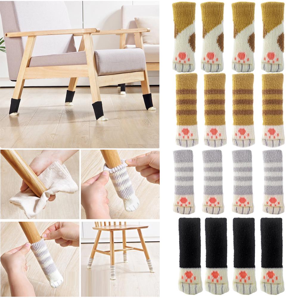 Buy 4Pcs Chair Leg Table Foot Covers Protectors Kint Cover at