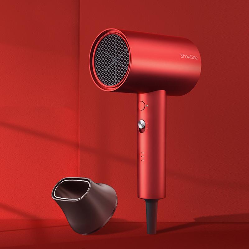 Cheap Xiaomi ShowSee Anion Constant Temperature Hair Dryer Nanoe Water