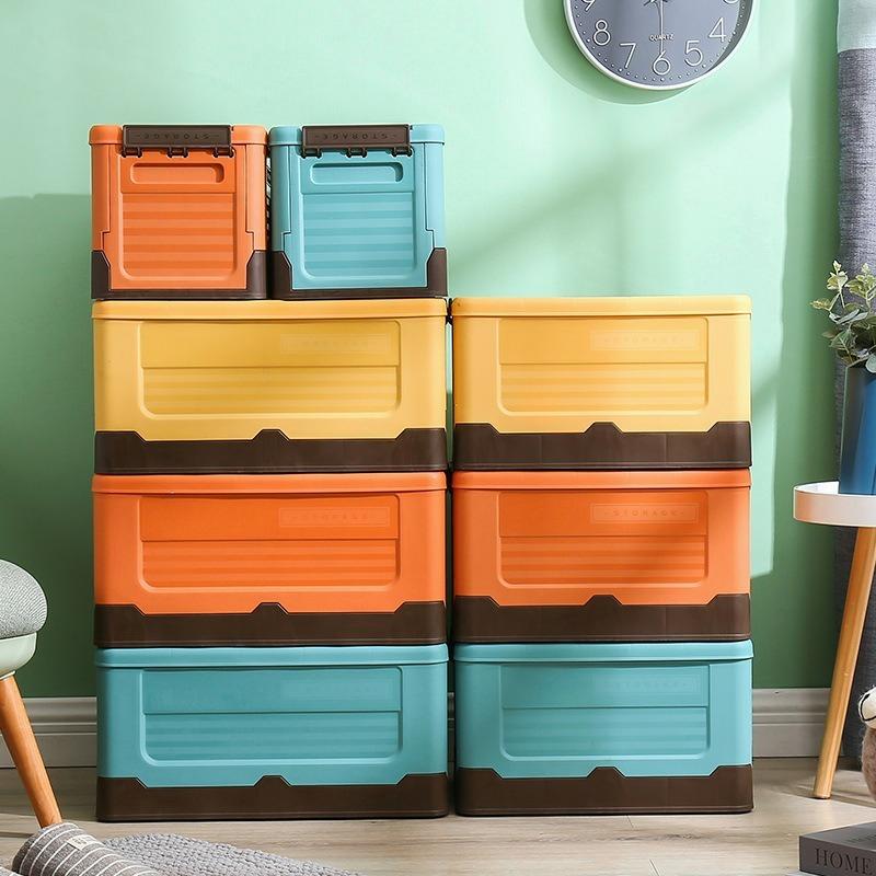 Cheap Quality Durable Plastic Storage Coloured Boxes with Lids Home
