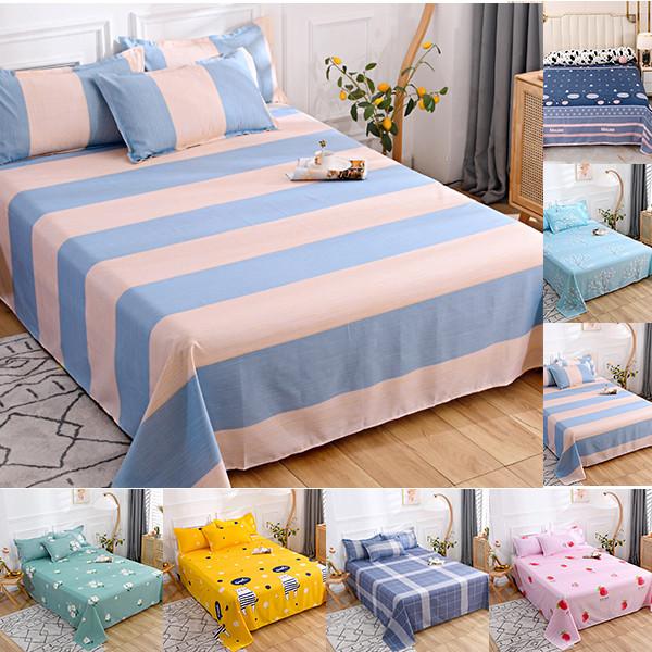 Cheap Printing Cotton Flat Sheet Bedding Fitted Sheet Bedspread Bedroom