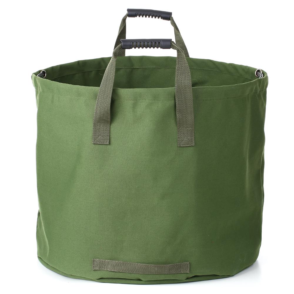 Buy 63 Gallons Collapsible Garden Bag Canvas Reusable Gardening Bag Water Resistant Garden Leaf