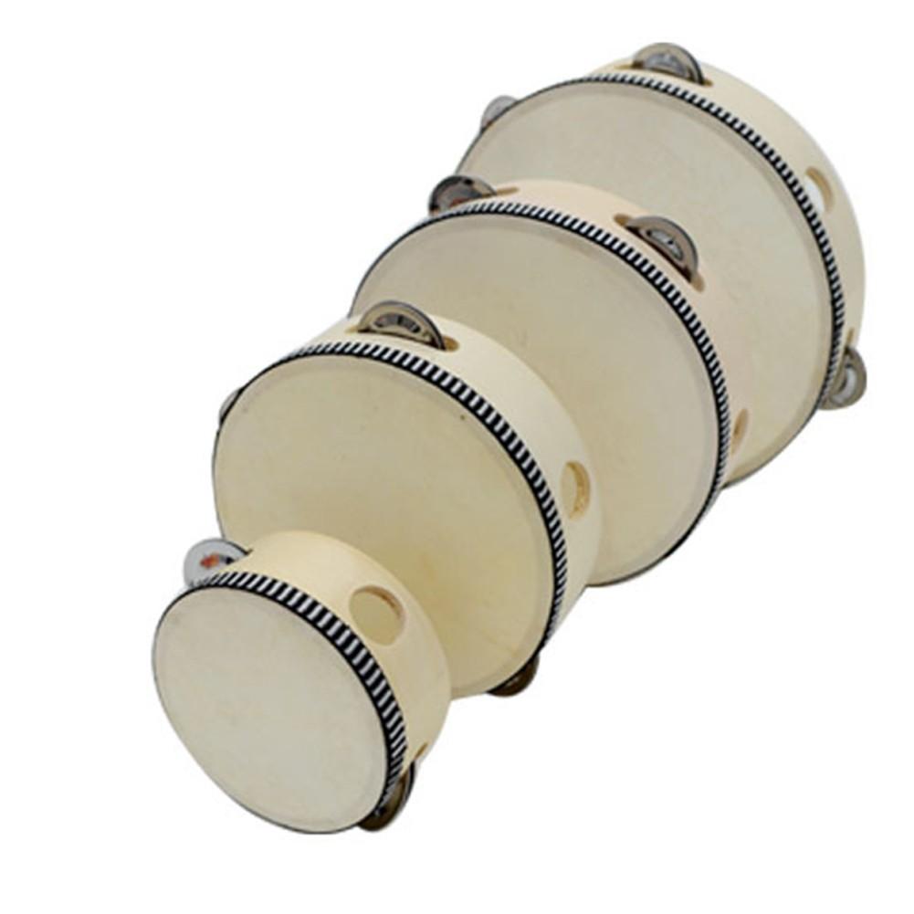 Buy Percussion Tambourine Party Concert 1 Pcs Metal Jingles at