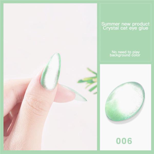 Buy 8ml Gel Nail Polish Blinking Cat Eye Series Gel Nail