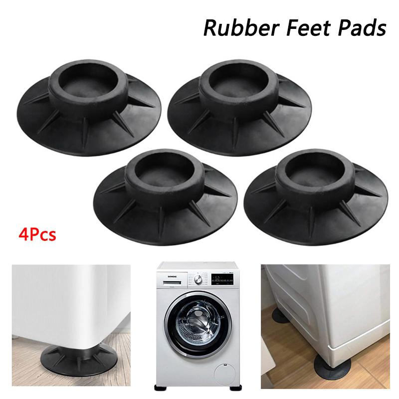 Cheap 4PCs Floor Mat Protectors Anti Vibration Feet Pads Washing