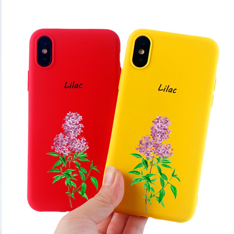 Buy Chehly Phone Case Art Lilac For Iphone 6s 7 8 Plus 11 Pro Xs Max Xr