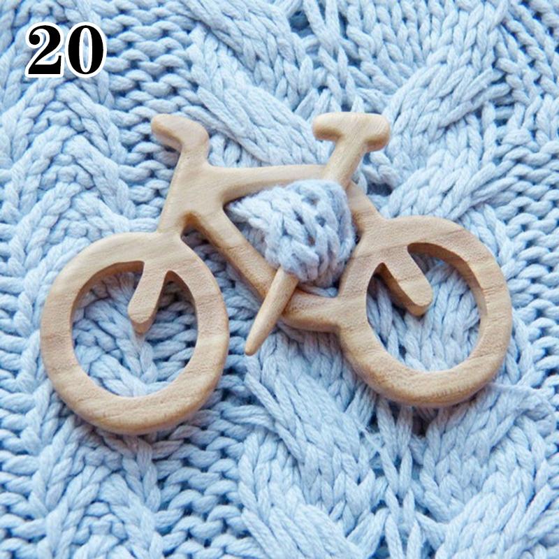 25Styles Clasp Pins Shawl Pin Brooch Pin With Wooden Animal Pattern DIY