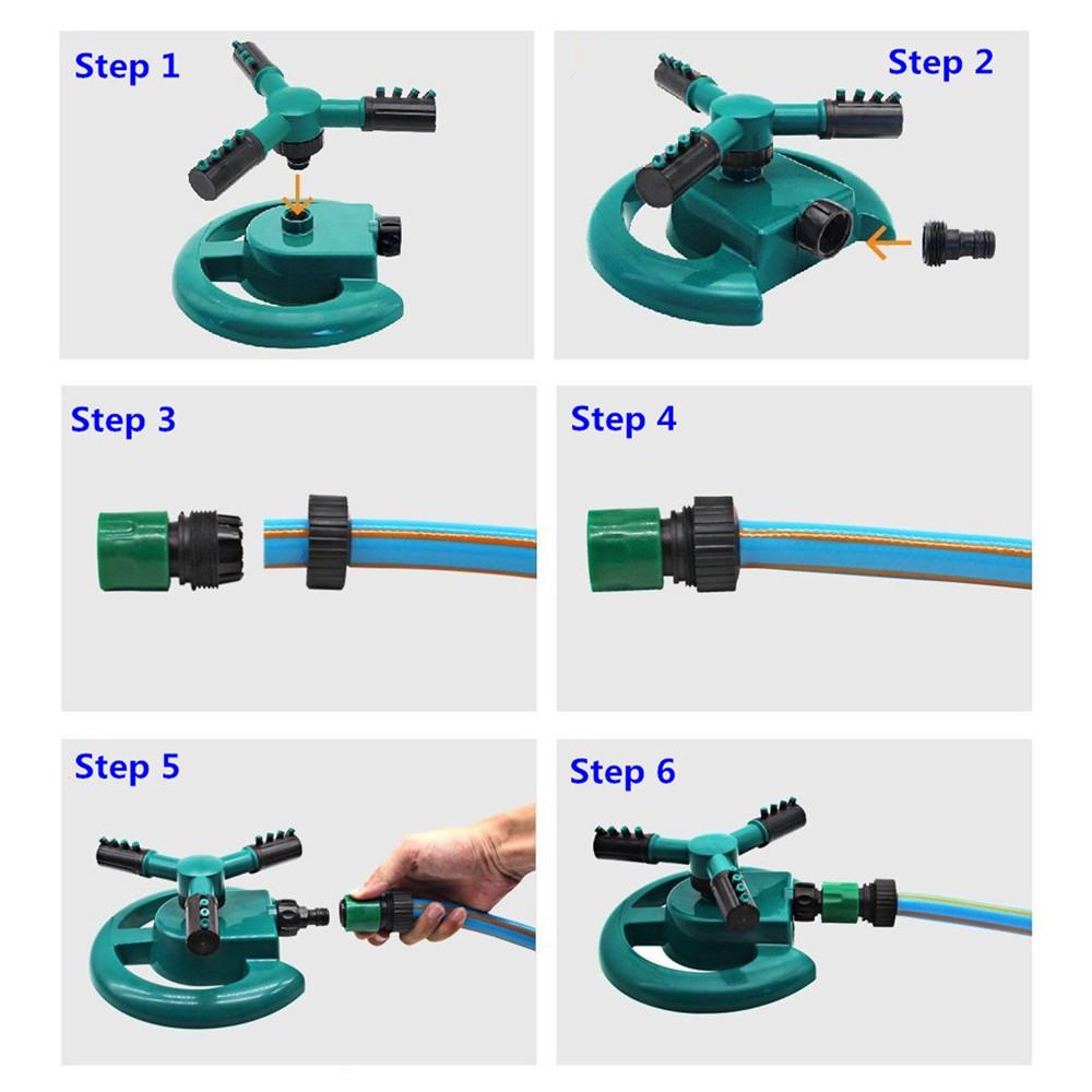 Buy Lawn Sprinkler Garden Sprinkler Head Automatic Water Sprinklers 360
