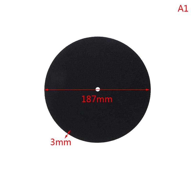 Buy Felt Turntable Platter Mat LP Slip Mat Audiophile 3mm Thick for LP