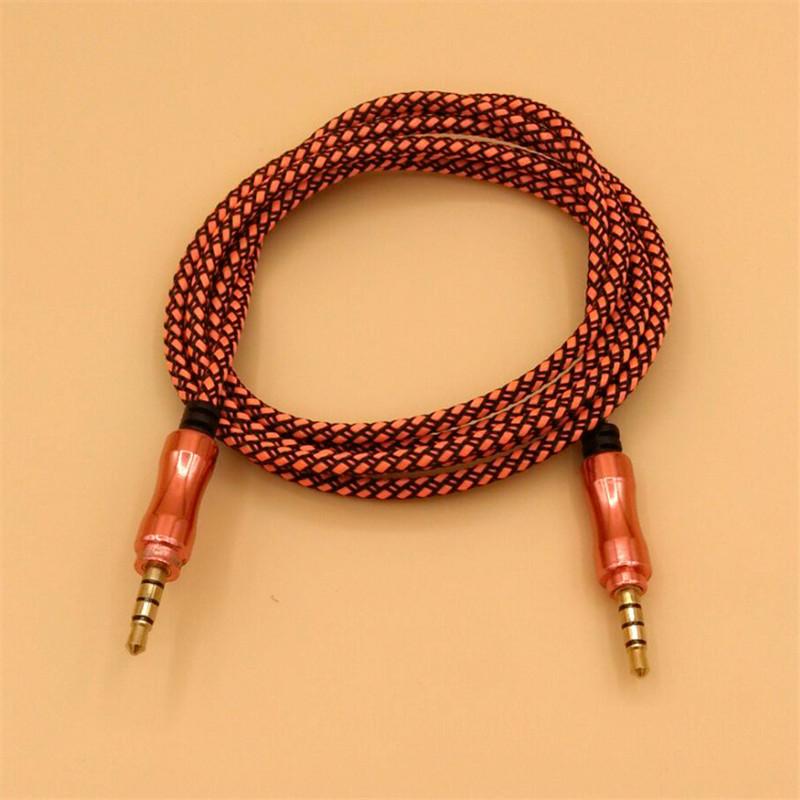 Buy AUX Car Audio Cable Line Mobile Phone Computer Car Audio Line at