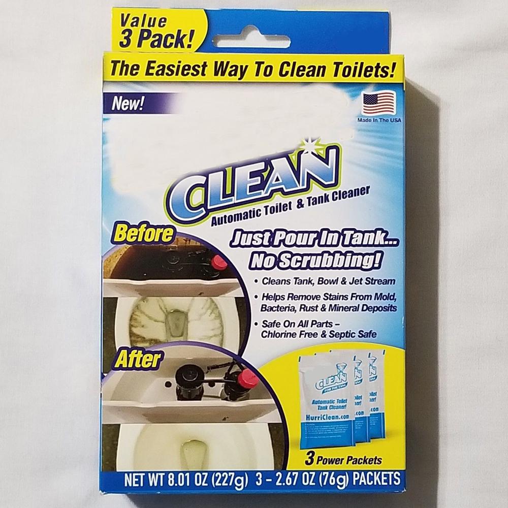 Buy 3 Pack Automatic Toilet Bowl No Scrub Tank Soak Cleaner Stain