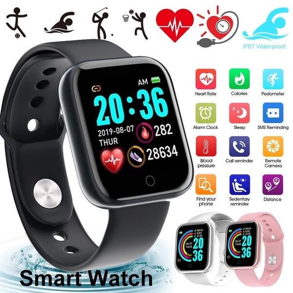 Buy Y68 Digital Smartwatch Men Women Blood Pressure Smart Watch