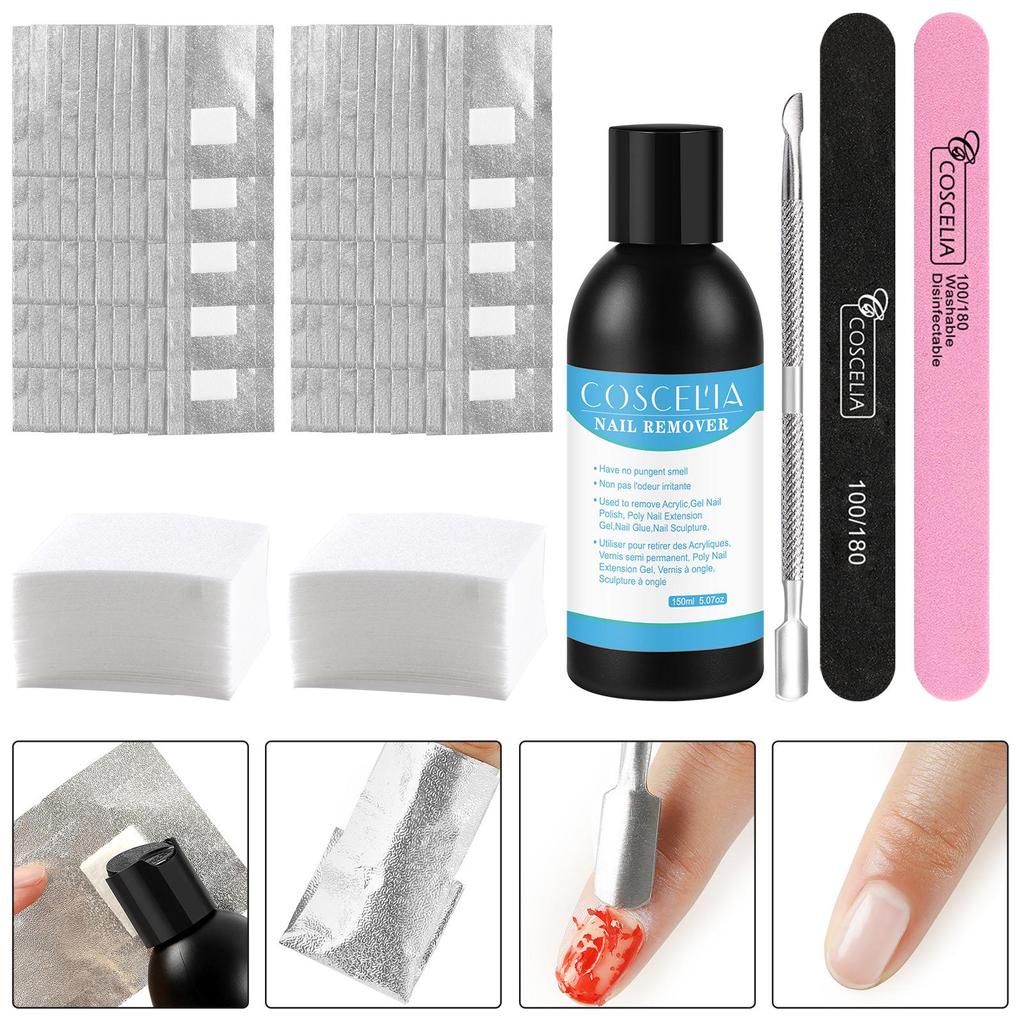 Buy COSCELIA Nail Remover Tools 150ML Acrylic Remover Liquid With Nail
