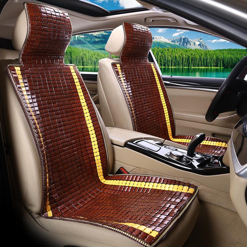 Cheap Car seat cover, front seat, wooden bead seat cushion cover