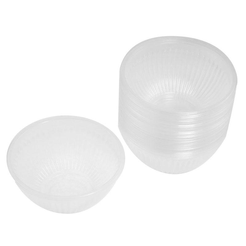 Buy Disposable Bowl 210ML PP Plastic Small Bowl Tasting Bowl TakeOut