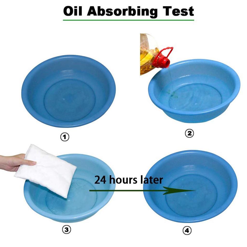 Buy [ZH] Oil Absorber, Oil Absorbing Sponge for Hot Tubs Swimming Pools SPAs (Pack of 2) at