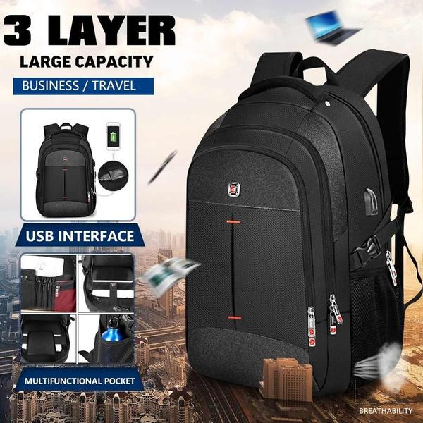 Buy 16 Inch Laptop Backpack Men Multifunctional Waterproof Backpacks
