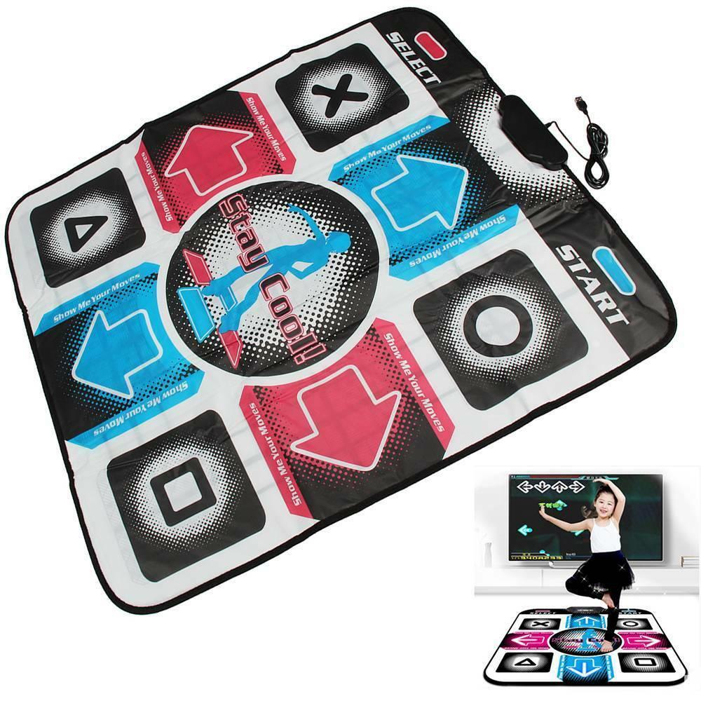 Usb Dance Floor Mat, Nonslip Dancing Step Mat Pad Blanket Compatible For Pc Laptop Video Game