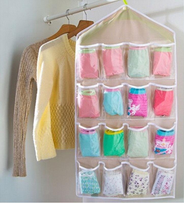 Buy 16Pockets Multifunction Socks Shoe Underwear Sorting Storage Bag