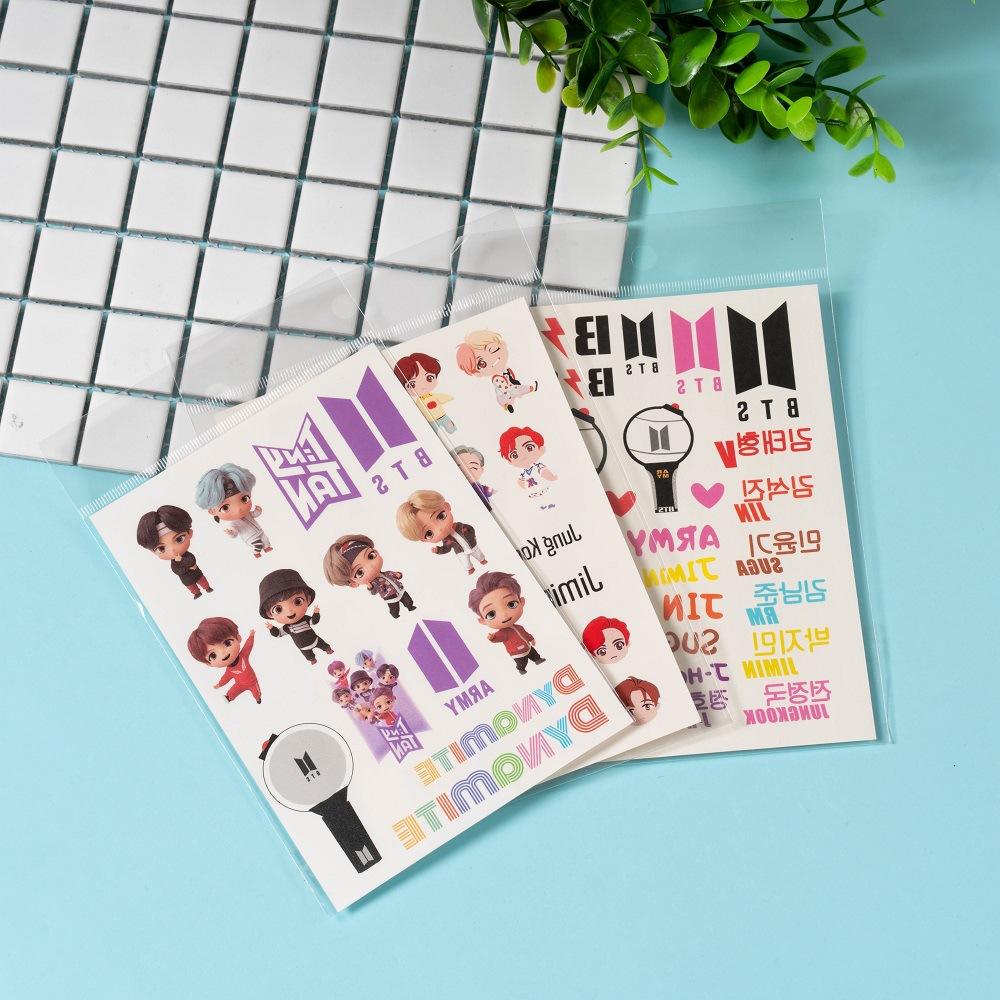 Kpop Bts Bt21 Tinytan Tattoo Sticker Temporaire Imperméable Amovible Faux Tatouages Acheter À Prix Bas — Livraison Gratuite, Avis Réels Avec Des Photos — Joom 1000_x_1000_jpg