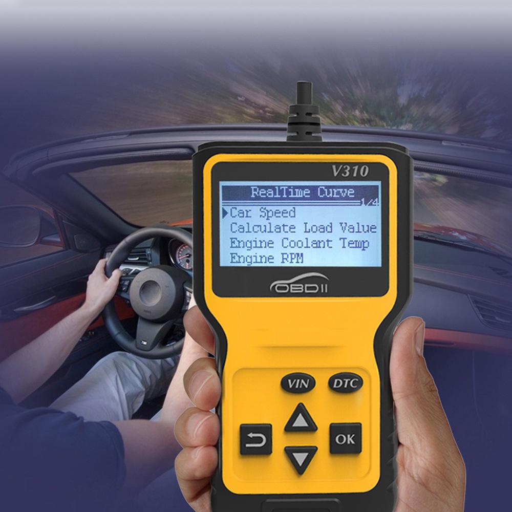 Buy Car Fault Detector V310 OBDII Automotive Diagnostic Scanner Tool at