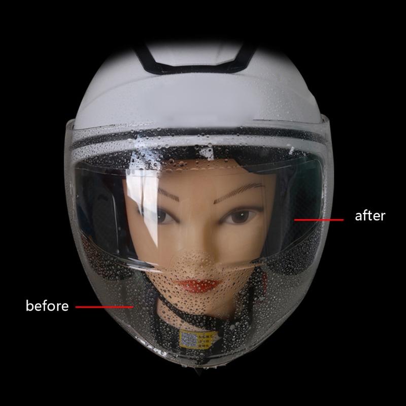 Buy Helmet Clear AntiRain AntiFog Patch Film Universal Lens Film For