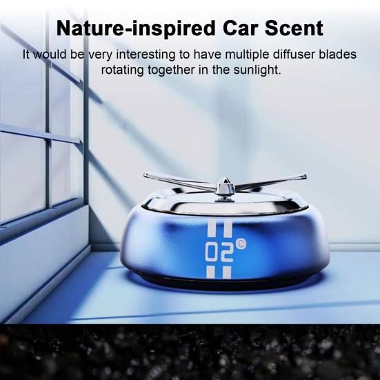Cheap Solar Powered Car Air Freshener Essential Oil Diffuser Automatic