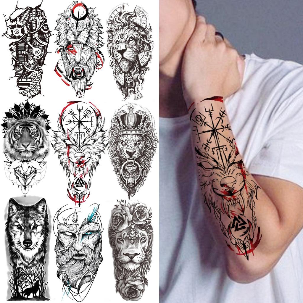 Wolf Compass Tatuaggi Temporanei Per Uomini Donne Ragazzi Bambini Tigre Falso Leone Tatuaggio Adesivo Foresta Nera Rosa Dio Tattos Autoadesivo Acquista In Modo Economico — Spedizione Gratuita, Recensioni Reali Con Foto — Joom 1024_x_1024_jpg