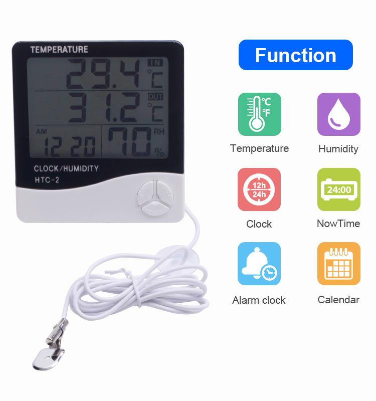 Buy Digital HTC2 Thermometer Hygrometer Weather Station Wireless
