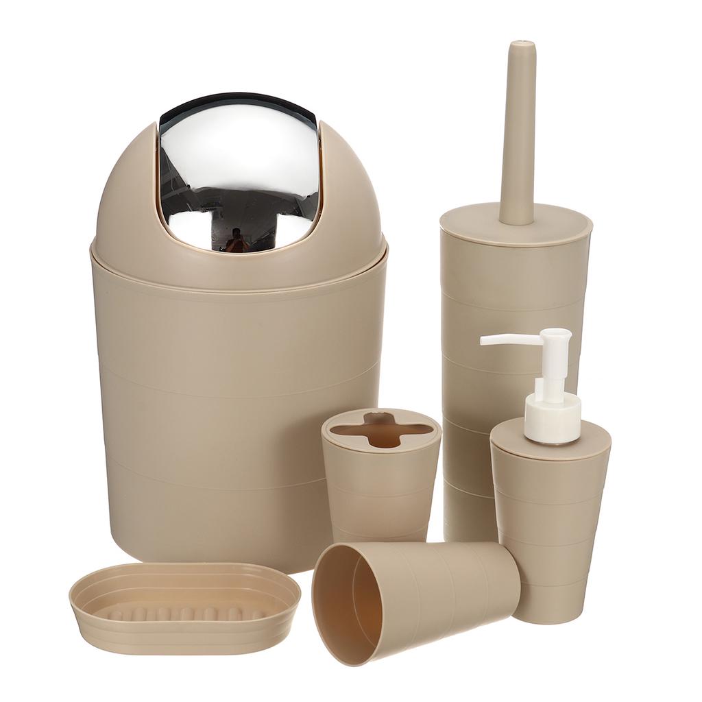 Plastic Bathroom Accessories Set Everything Bathroom