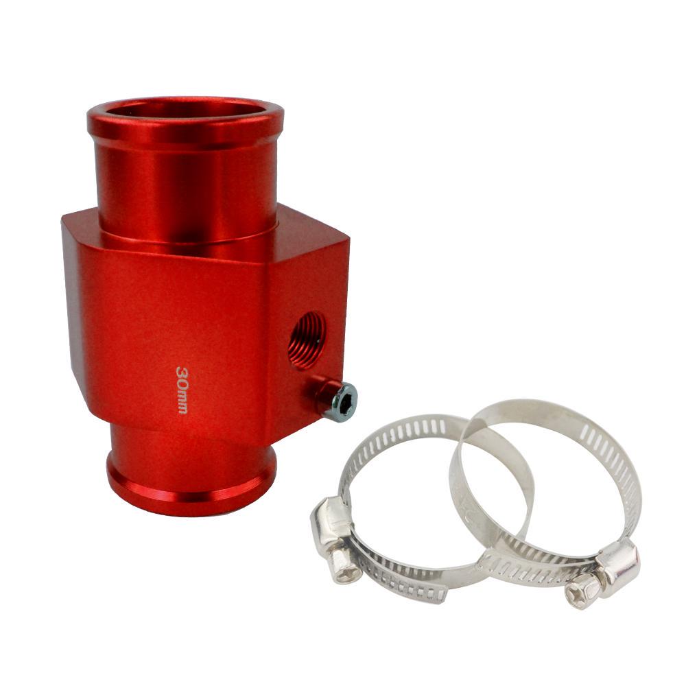 40mm Blue Joint Pipe Sensor Water Temp Temperature Gauge Radiator Hose