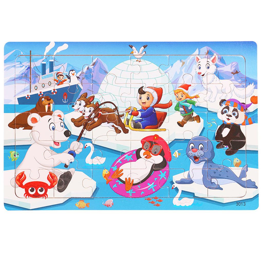 Cheap Wooden Jigsaws Puzzles For Kids Ages 35 Year Old 30 Piece