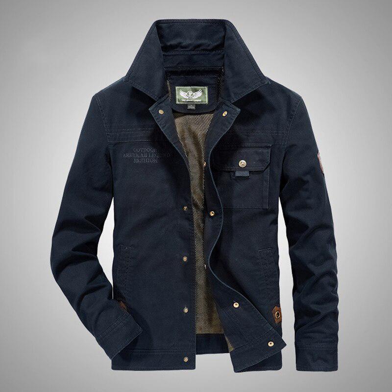 Cheap Spring Men Jacket Cotton Casual High Quality Outwear Men Bomber