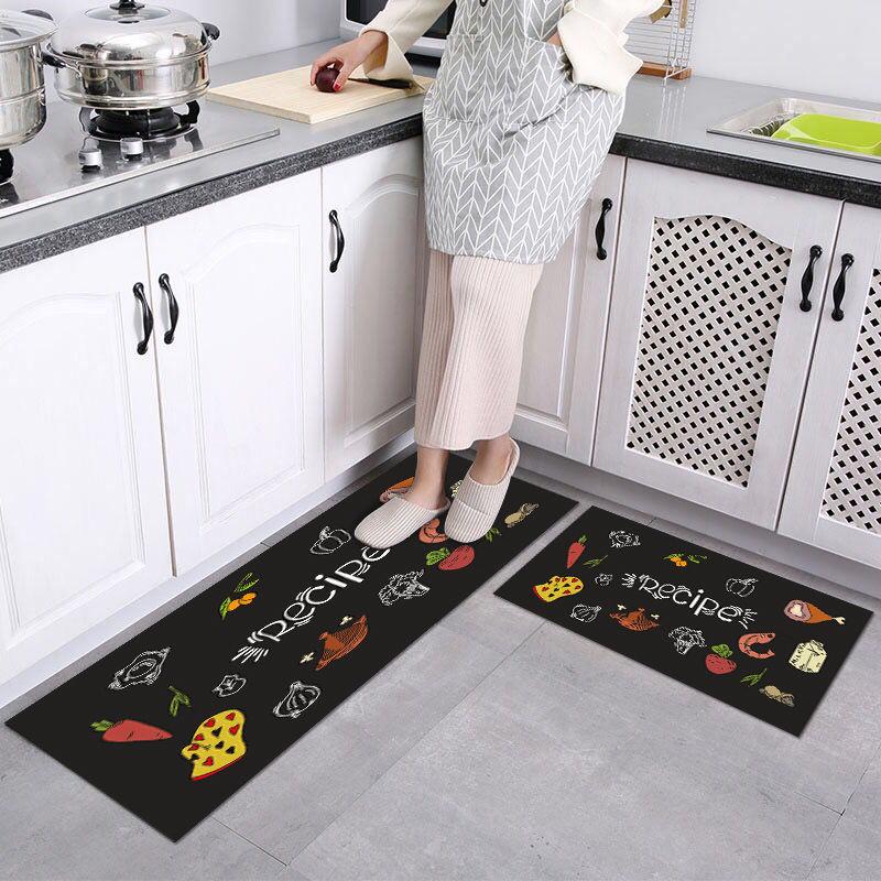 Cheap Long Kitchen Mats for Floor Non Slip Washable Bathroom Doormat